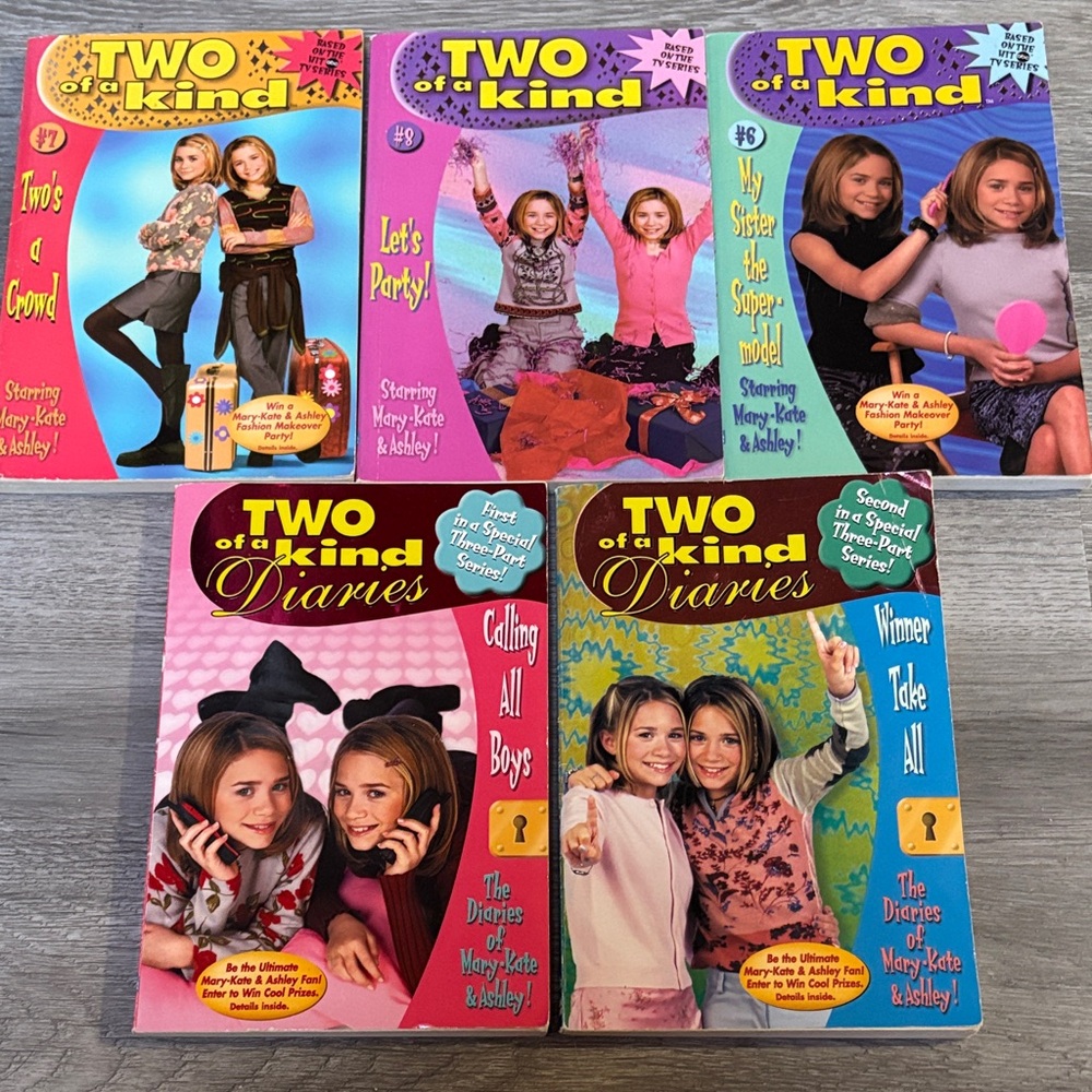Two of a Kind Diaries Kids Book Set